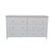 International Concepts Solid Wood Bedroom Dresser with 6 Drawers, White BD08-8006 - alternate 7